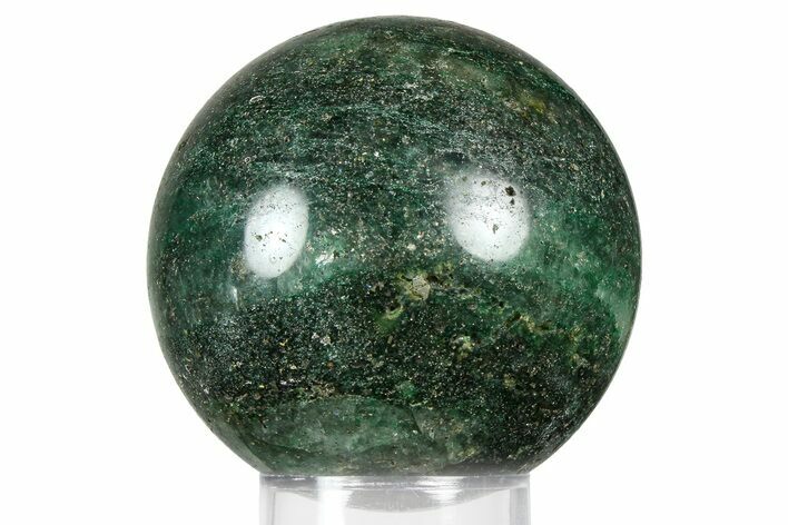 Polished Fuchsite Sphere - Madagascar #349740